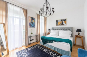 Luxury apartment with a balcony and a terrace, Prague